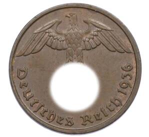 2 рейхспфеннига 1936 года D Германия — Фото №1