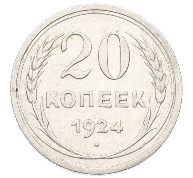 Монета 20 копеек 1924 года (Артикул: K10-5121) — Фото №1