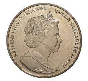 1 доллар 2002 года Британские Виргинские острова «Трагедия 11 сентября — Башни-близнецы» — Фото №2