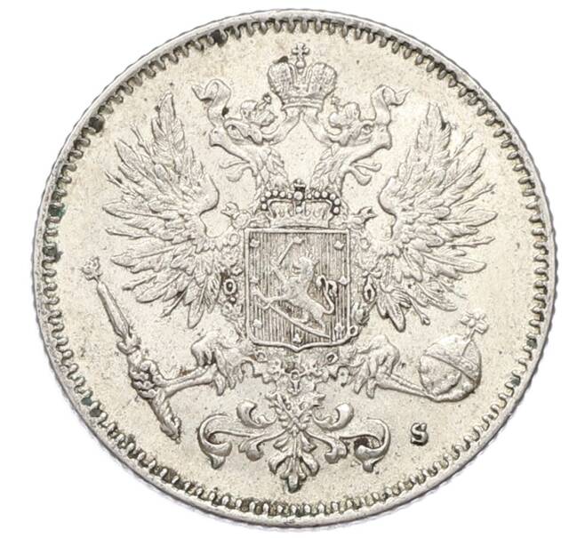 Монета 50 пенни 1915 года Русская Финляндия (Артикул: K10-5220) — Фото №2