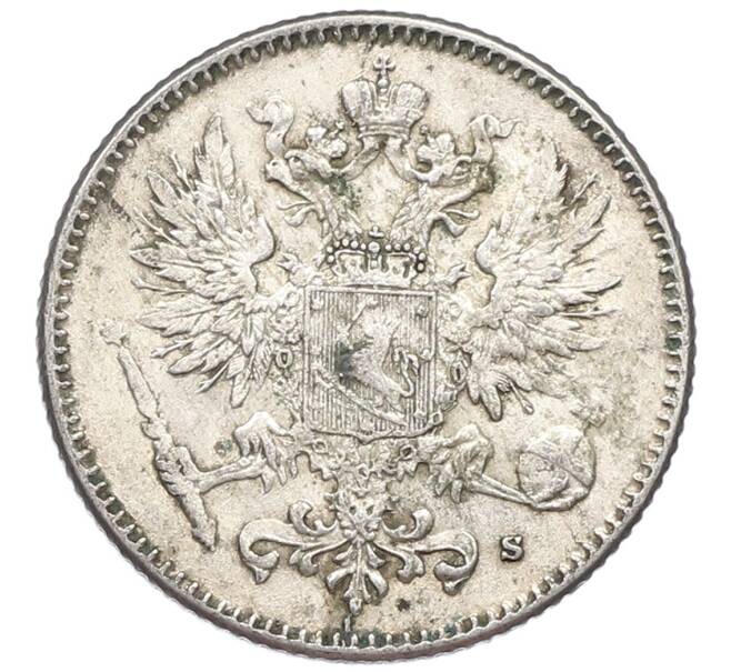 Монета 50 пенни 1916 года Русская Финляндия (Артикул: K10-5225) — Фото №2