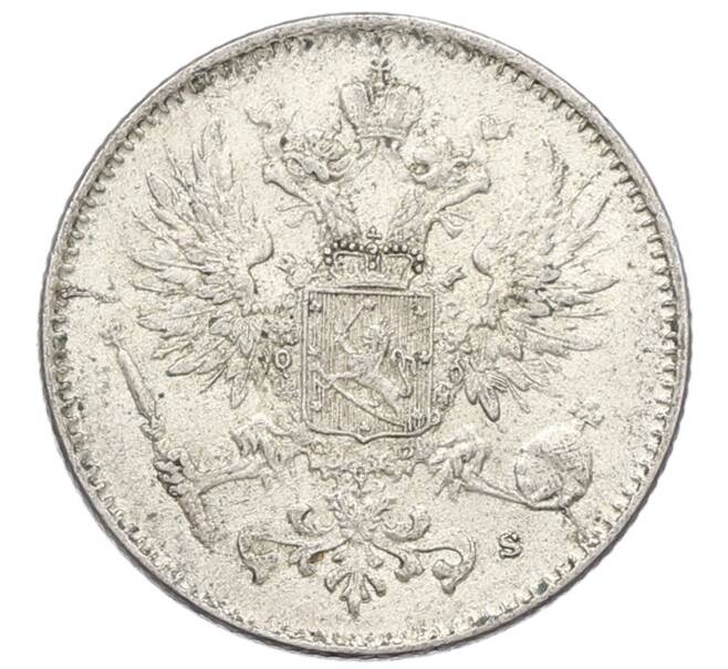 Монета 50 пенни 1916 года Русская Финляндия (Артикул: K10-5227) — Фото №2