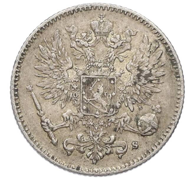 Монета 50 пенни 1916 года Русская Финляндия (Артикул: K10-5228) — Фото №2