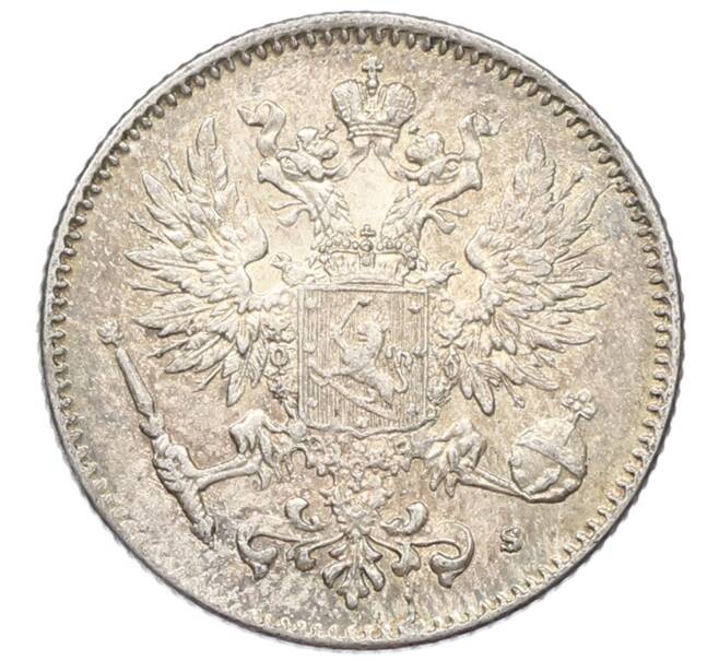 Монета 50 пенни 1916 года Русская Финляндия (Артикул: K10-5229) — Фото №2