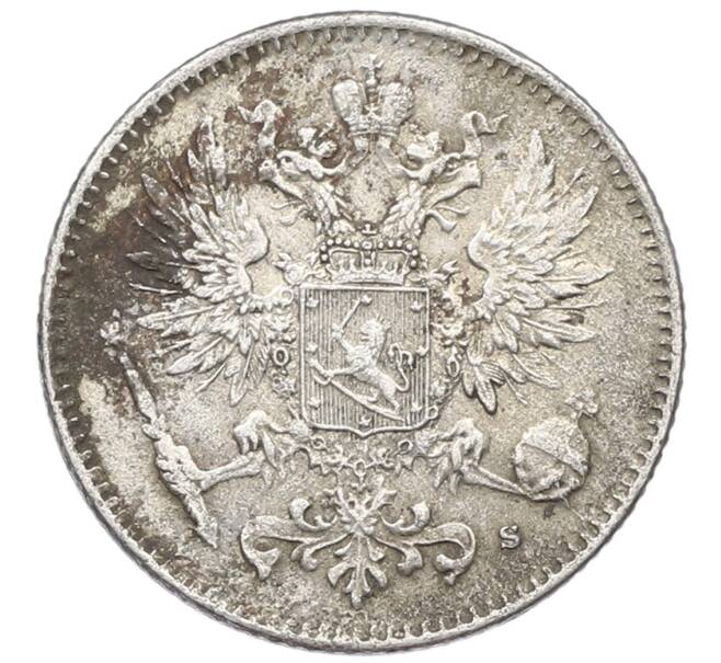 Монета 50 пенни 1916 года Русская Финляндия (Артикул: K10-5232) — Фото №2