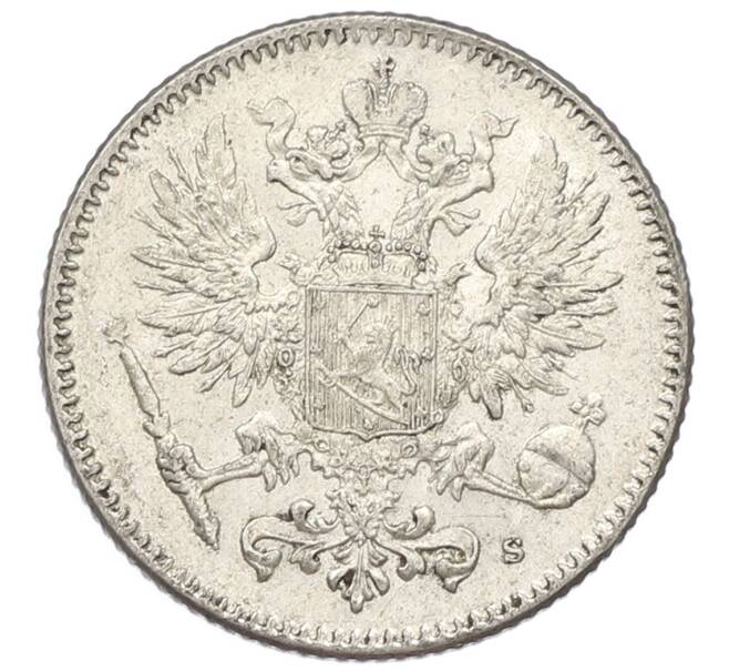 Монета 50 пенни 1916 года Русская Финляндия (Артикул: K10-5234) — Фото №2