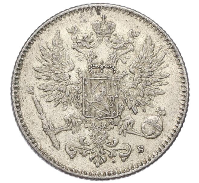 Монета 50 пенни 1916 года Русская Финляндия (Артикул: K10-5239) — Фото №2