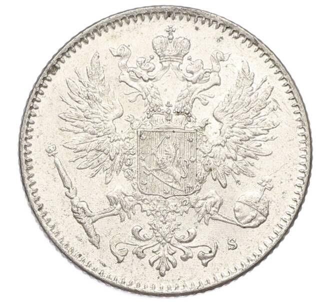 Монета 50 пенни 1916 года Русская Финляндия (Артикул: K10-5240) — Фото №2