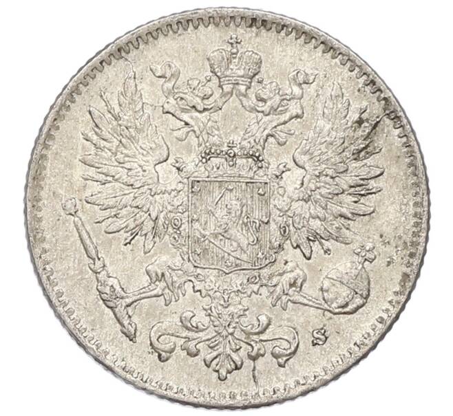 Монета 50 пенни 1916 года Русская Финляндия (Артикул: K10-5243) — Фото №2