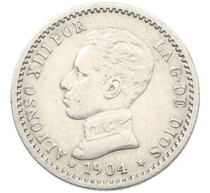 50 сентимо 1904 года Испания