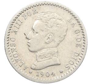 50 сентимо 1904 года Испания