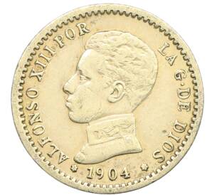 50 сентимо 1904 года Испания