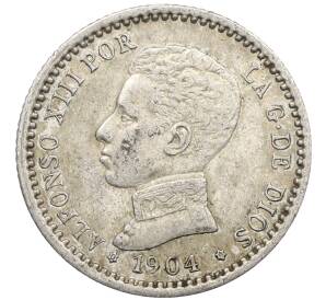 50 сентимо 1904 года Испания