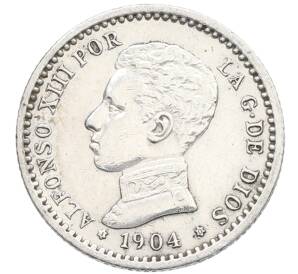 50 сентимо 1904 года Испания