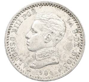 50 сентимо 1904 года Испания