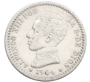 50 сентимо 1904 года Испания