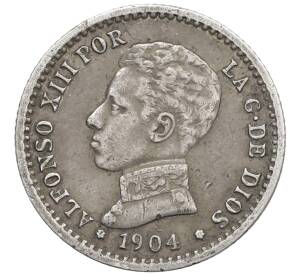 50 сентимо 1904 года Испания