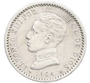 50 сентимо 1904 года Испания