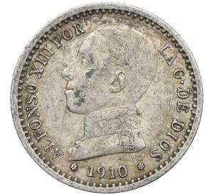 50 сентимо 1910 года Испания — Фото №1