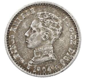 50 сентимо 1904 года Испания