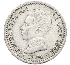 50 сентимо 1904 года Испания