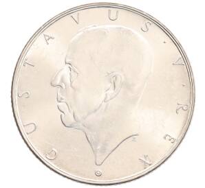 2 кроны 1938 года Швеция «300 лет поселению Делавэр» — Фото №2