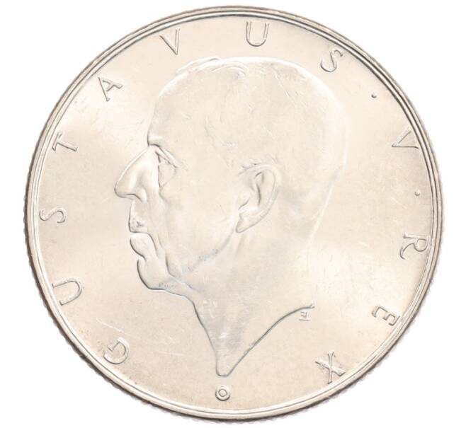 Монета 2 кроны 1938 года Швеция «300 лет поселению Делавэр» (Артикул: K10-5286) — Фото №2