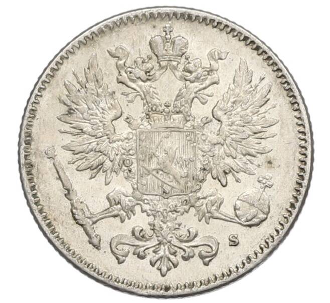 Монета 50 пенни 1916 года Русская Финляндия (Артикул: K10-5300) — Фото №2