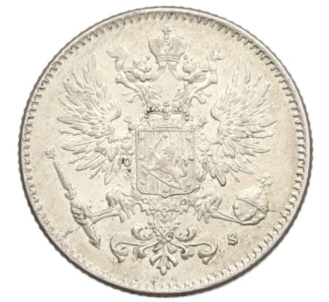 Монета 50 пенни 1916 года Русская Финляндия (Артикул: K10-5304) — Фото №2