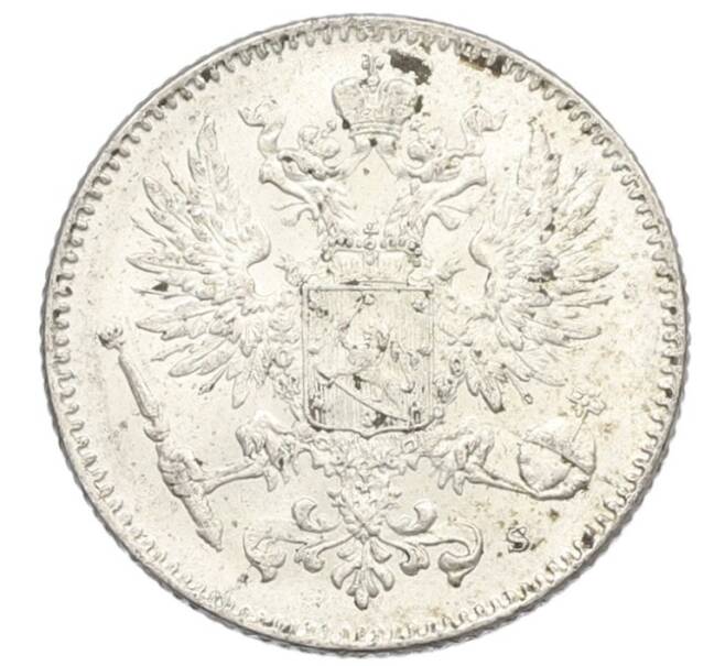 Монета 50 пенни 1916 года Русская Финляндия (Артикул: K10-5306) — Фото №2