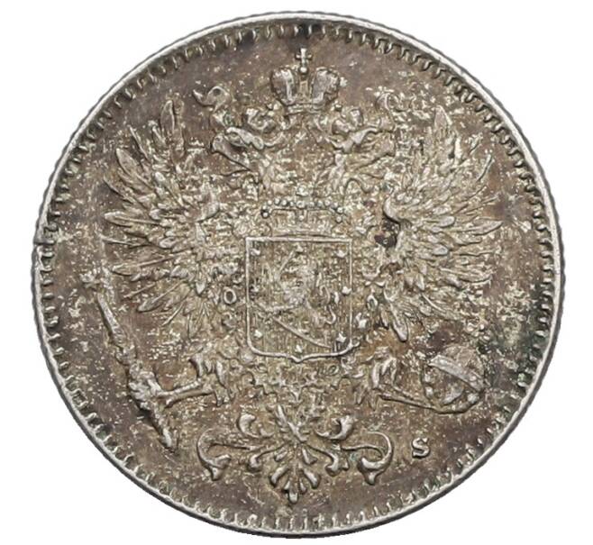 Монета 50 пенни 1916 года Русская Финляндия (Артикул: K10-5313) — Фото №2