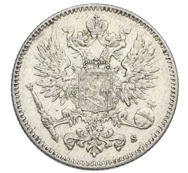 Монета 50 пенни 1916 года Русская Финляндия (Артикул: K10-5314) — Фото №2