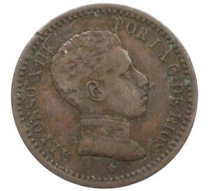 2 сентимо 1904 года Испания — Фото №1