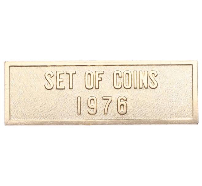 Шильдик из годового набора монет СССР 1976 года (Артикул: H1-0435) — Фото №1