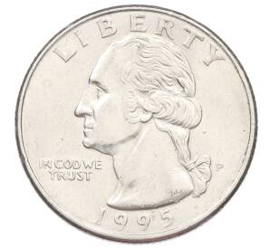 1/4 доллара (25 центов) 1995 года P США — Фото №1