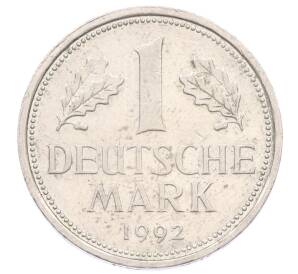 1 марка 1992 года F Германия — Фото №1