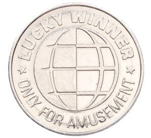 Игровой жетон «Lucky winner» США — Фото №2