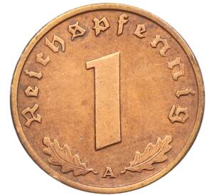 1 рейхспфенниг 1937 года A Германия — Фото №2
