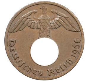 1 рейхспфенниг 1938 года A Германия — Фото №1