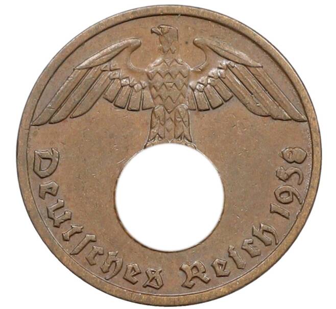 Монета 1 рейхспфенниг 1938 года A Германия (Артикул: K10-5372) — Фото №1