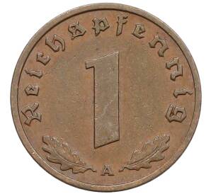 1 рейхспфенниг 1938 года A Германия — Фото №2