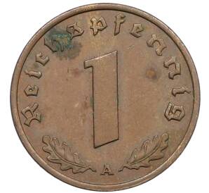 1 рейхспфенниг 1940 года A Германия — Фото №2