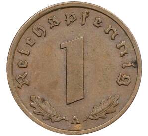 1 рейхспфенниг 1939 года A Германия