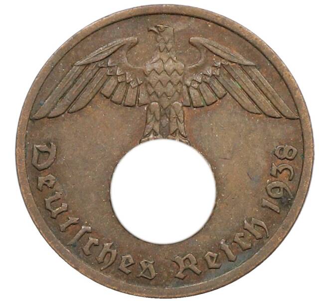 Монета 1 рейхспфенниг 1938 года A Германия (Артикул: K10-5376) — Фото №1