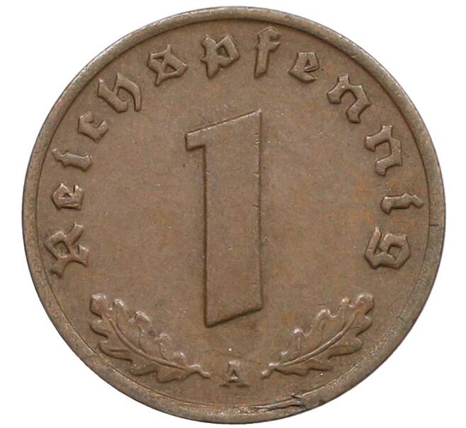 Монета 1 рейхспфенниг 1937 года A Германия (Артикул: K10-5378) — Фото №2