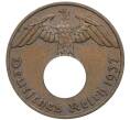 Монета 1 рейхспфенниг 1937 года F Германия (Артикул: K10-5379) — Фото №1