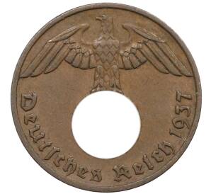 1 рейхспфенниг 1937 года F Германия — Фото №1