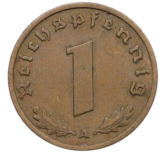 Монета 1 рейхспфенниг 1939 года A Германия (Артикул: K10-5382) — Фото №2