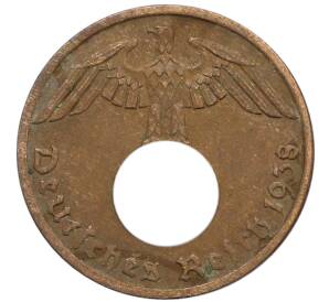 1 рейхспфенниг 1938 года A Германия — Фото №1