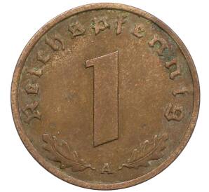 1 рейхспфенниг 1938 года A Германия — Фото №2